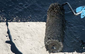 Downhead liquid sealant waterproofing